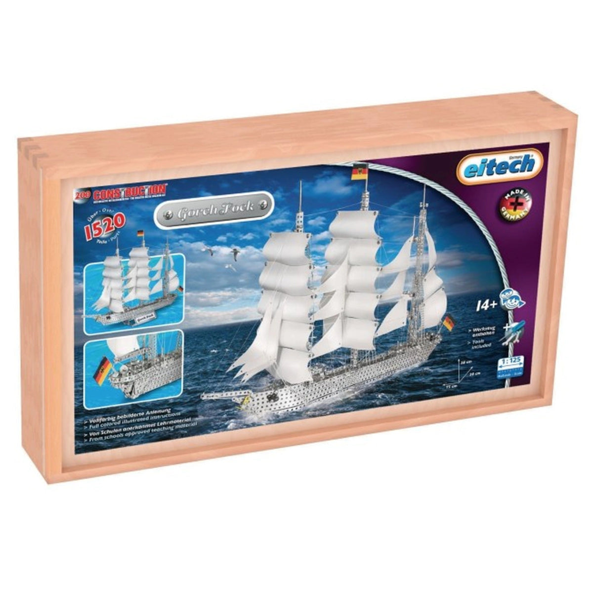 Eitech - Bateau à voile Gorch Fock - Jouets de construction
