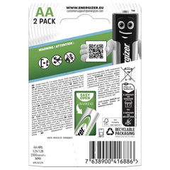 Energizer Extreme Hr06 Aa Battery (Rechargeable) Nimh 2300 Mah 1.2 V 2 Pc(S)