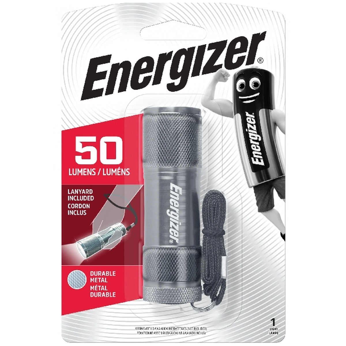 Torche Energizer Metal 2Aa 50 Lumen