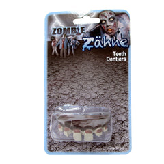 Erfurth - Dents Prosthétiques Zombee en Mousse Latex Souple pour Camouflages - Professions Imaginaires et Jeux de Rôle