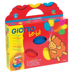 FILA - Loisirs créatifs - Set de peinture Giotto be-bè Super - Lavable et sûr - 2 Ans+