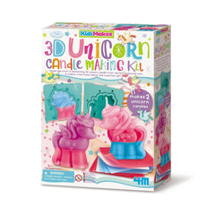 FUNLAB - Loisirs créatifs - Kit de fabrication de bougies licorne 3D - Créatif - 8 Ans