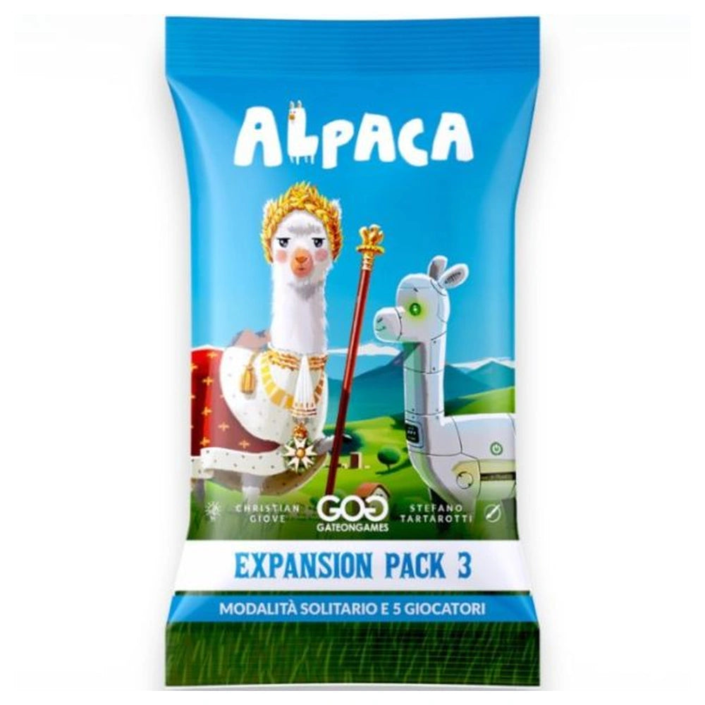 GateOnGames - Alpaca - Expansion Pack 3 - Board Games Age: +10 - GOG35894 - Italian Edition