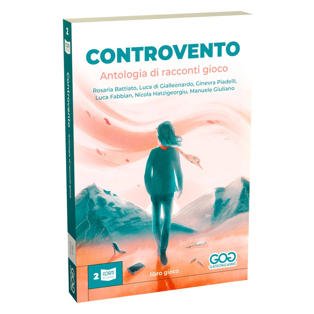 GateOnGames - Controvento – Antologie di racconti gioco vol.2 - Jeux de cartes - 14+ - GOG32381 - Édition italienne