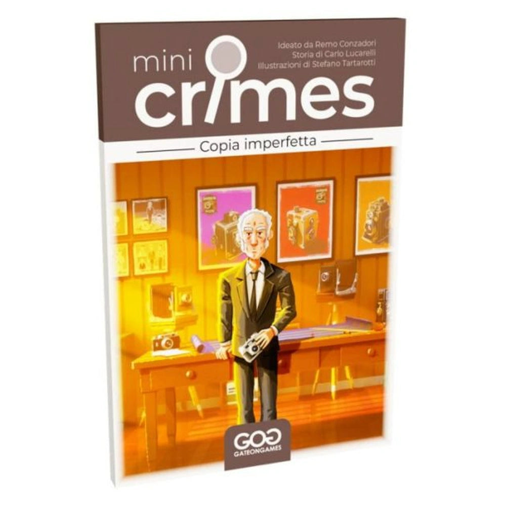 Gate On Games - Mini Crimes - Jeux de société - 8+ - GOG30227 - Édition italienne