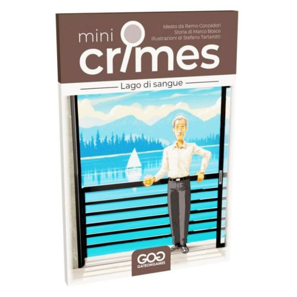 Gate On Games - Mini Crimes - Jeux de Société - 8+ - GOG33634 - Édition Italienne
