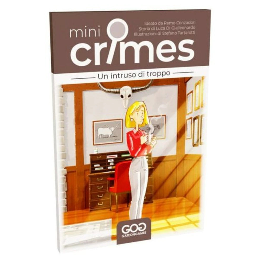 Gate On Games - Mini Crimes - Jeux de Société - 8+ - GOG33636 - Édition Italienne
