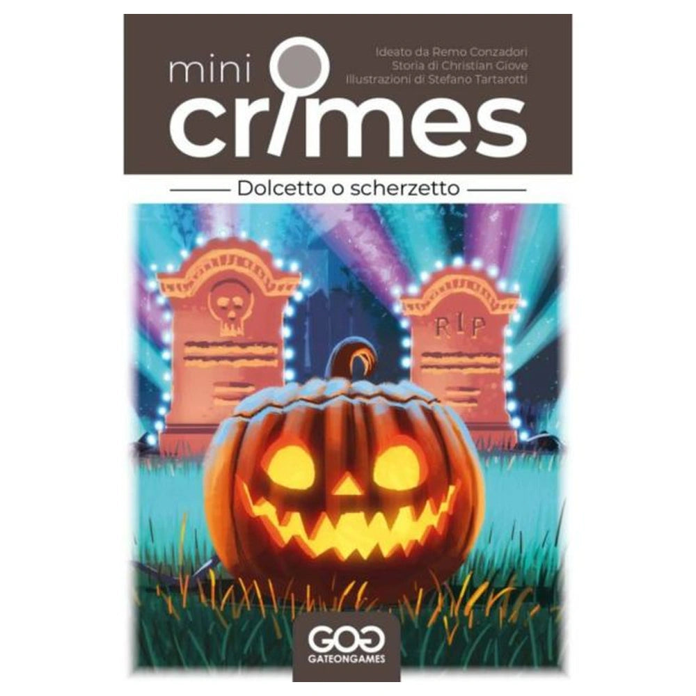 Gate On Games - Mini Crimes - Jeux de société - 8+ - GOG33639 - Édition Italienne