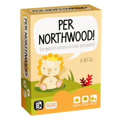 GateOnGames - Per Northwood! - Jeux de Cartes - 12+ - GOG29534 - Édition Italienne