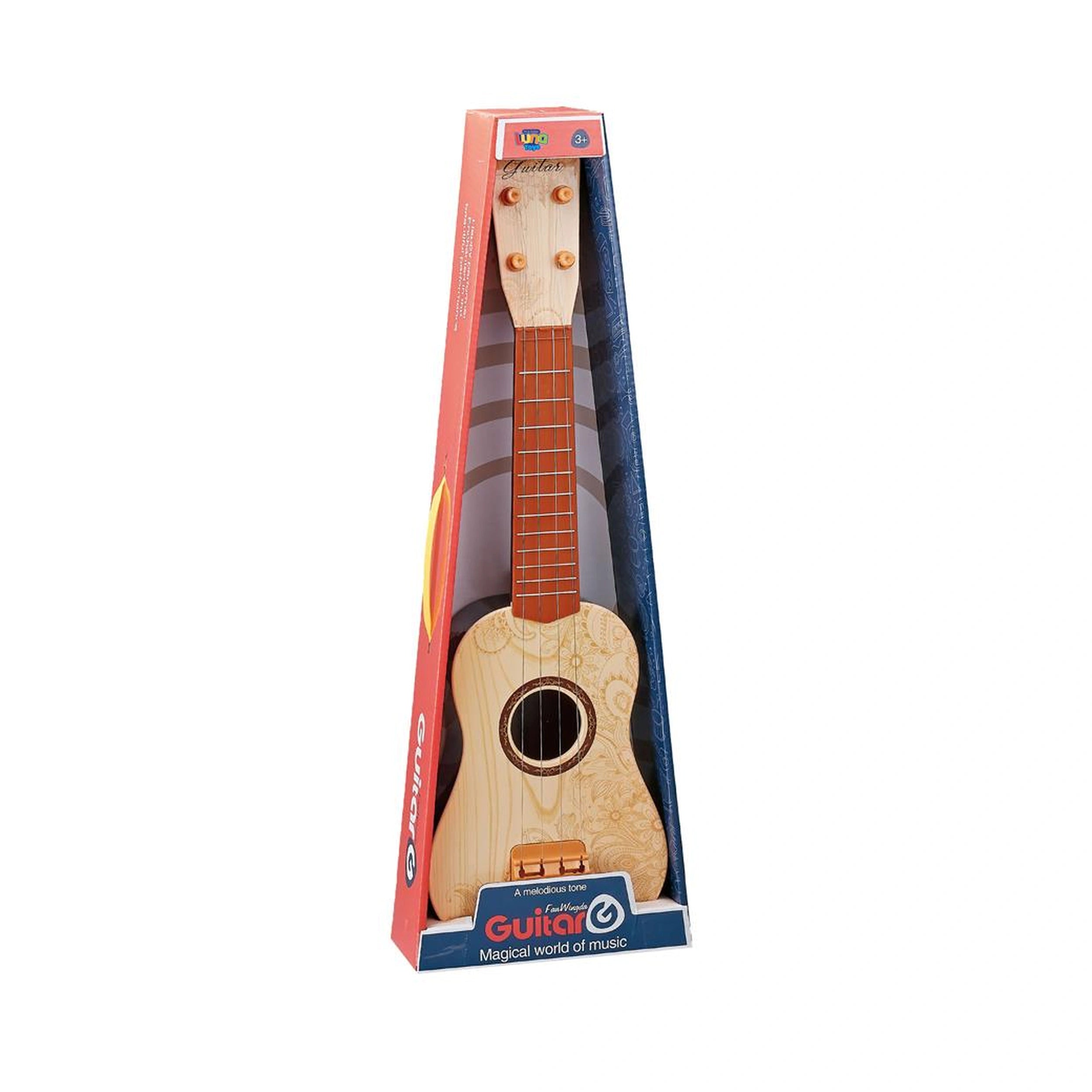 Ginmar - Guitare acoustique pour enfants avec cordes métalliques - 56 cm