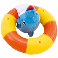 Ginmar - Happy Ring Rotating Dolphin On The Hoop