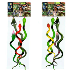 Ginmar - Snake Toy Pack - Realistic Reptile Collection