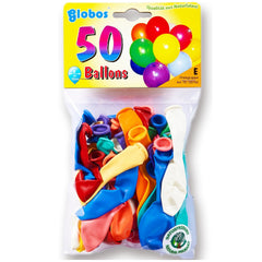 Globo - Ballons de 20 cm de couleurs assorties - Paquet de 10