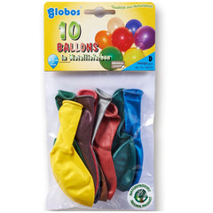 Globo - Metallic Balloons 29 Cm - Pack Of 10