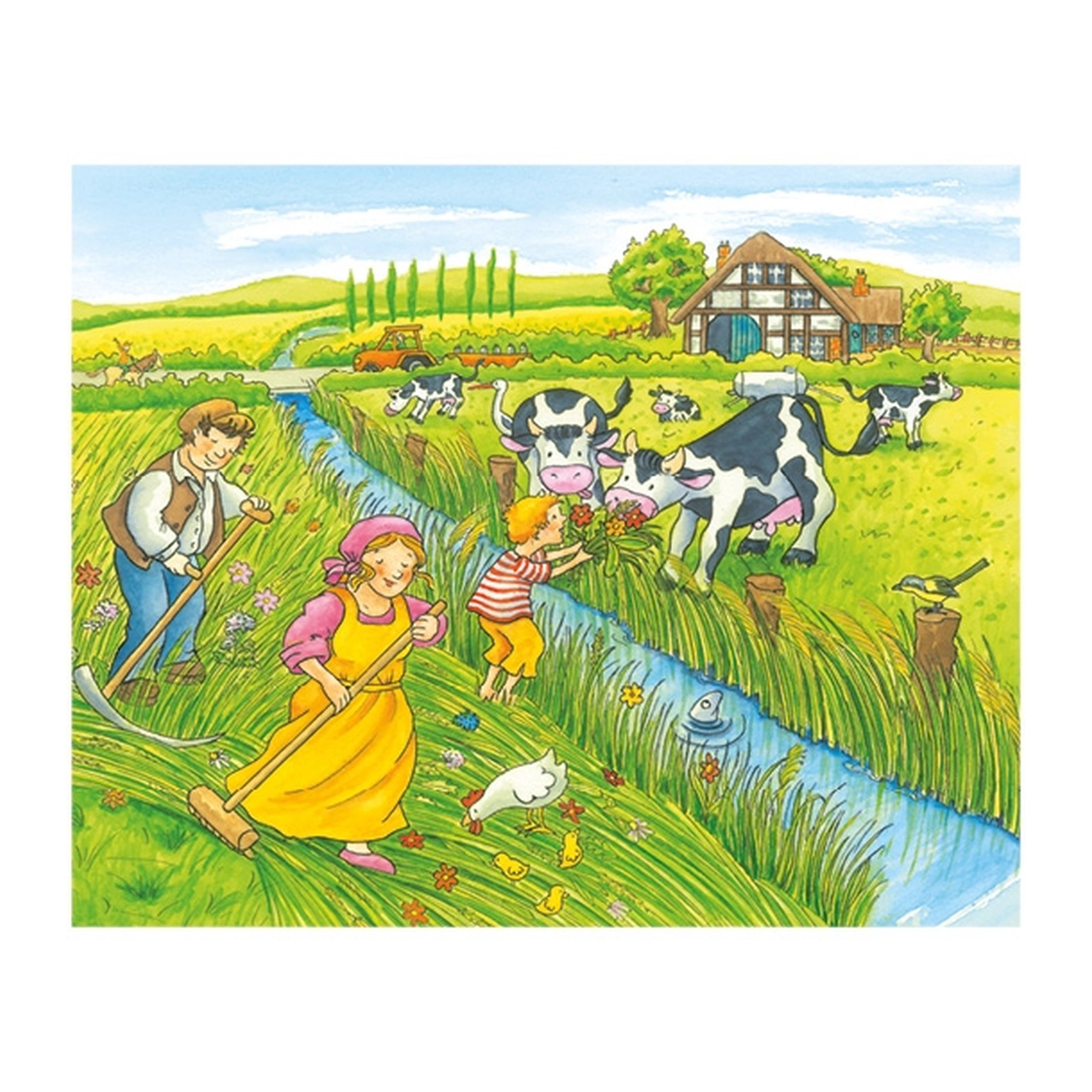 Gollness - Cube Puzzle Seasons On The Farm - Puzzles