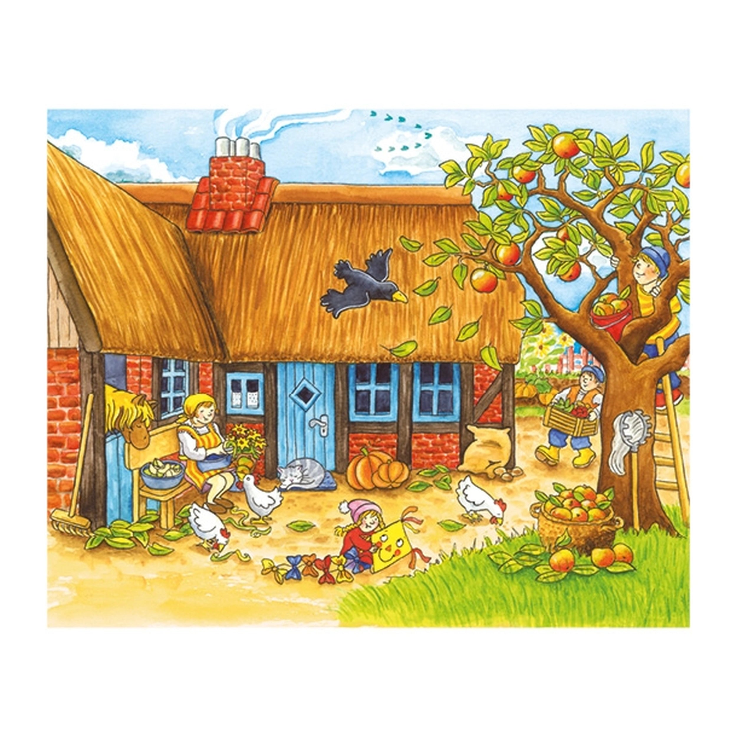 Gollness - Cube Puzzle Seasons On The Farm - Puzzles