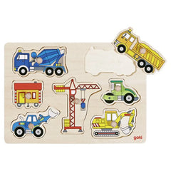 Gollness - Puzzle de véhicules de chantier à soulever - Puzzles
