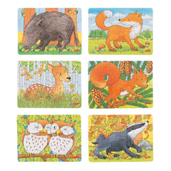 Gollness - Mini-Puzzle Animaux de la forêt - Puzzles