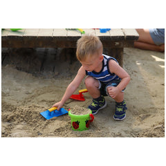 Gowi - Beach Bucket Diameter 11 Cm Multi Color - Beach & Sand Toys