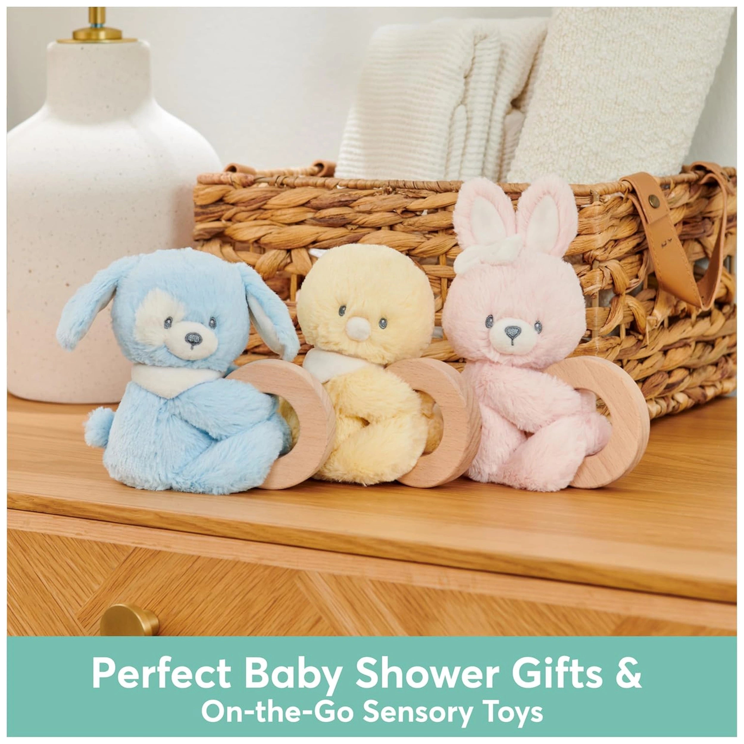 Gund Soft Animal Ring Rattle
