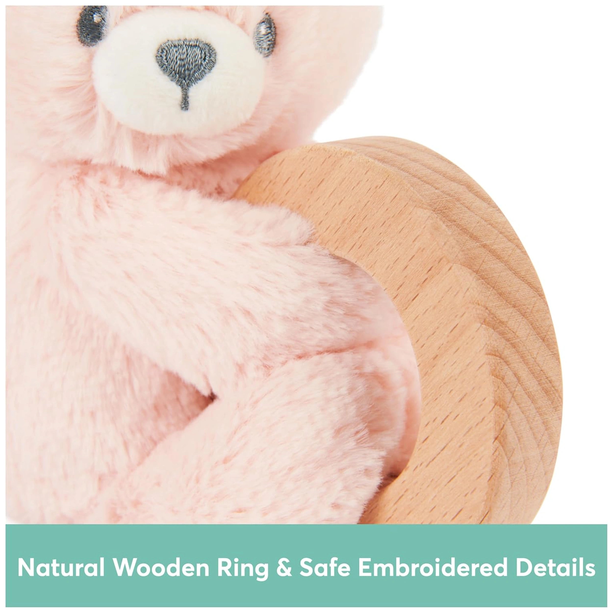 Gund Soft Animal Ring Rattle