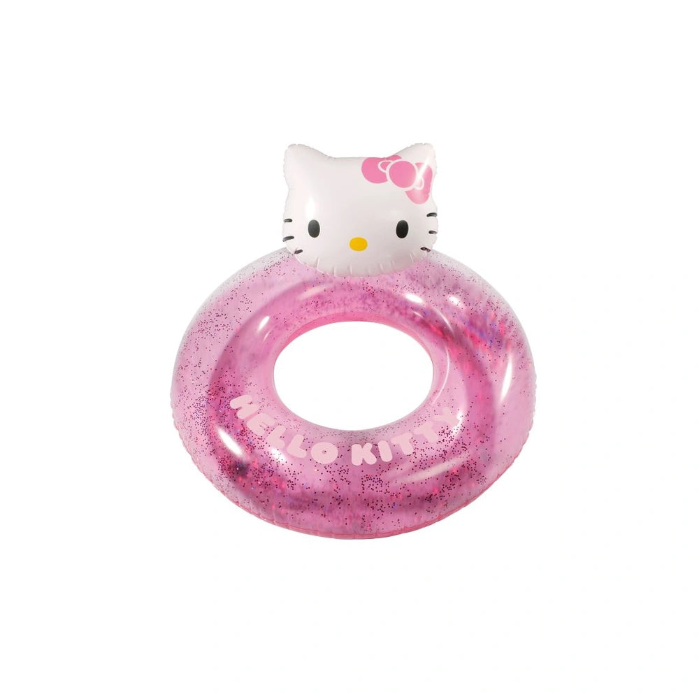 Happy People - Jeux de plage - Bouée gonflable Hello Kitty 90cm - 3 Ans+