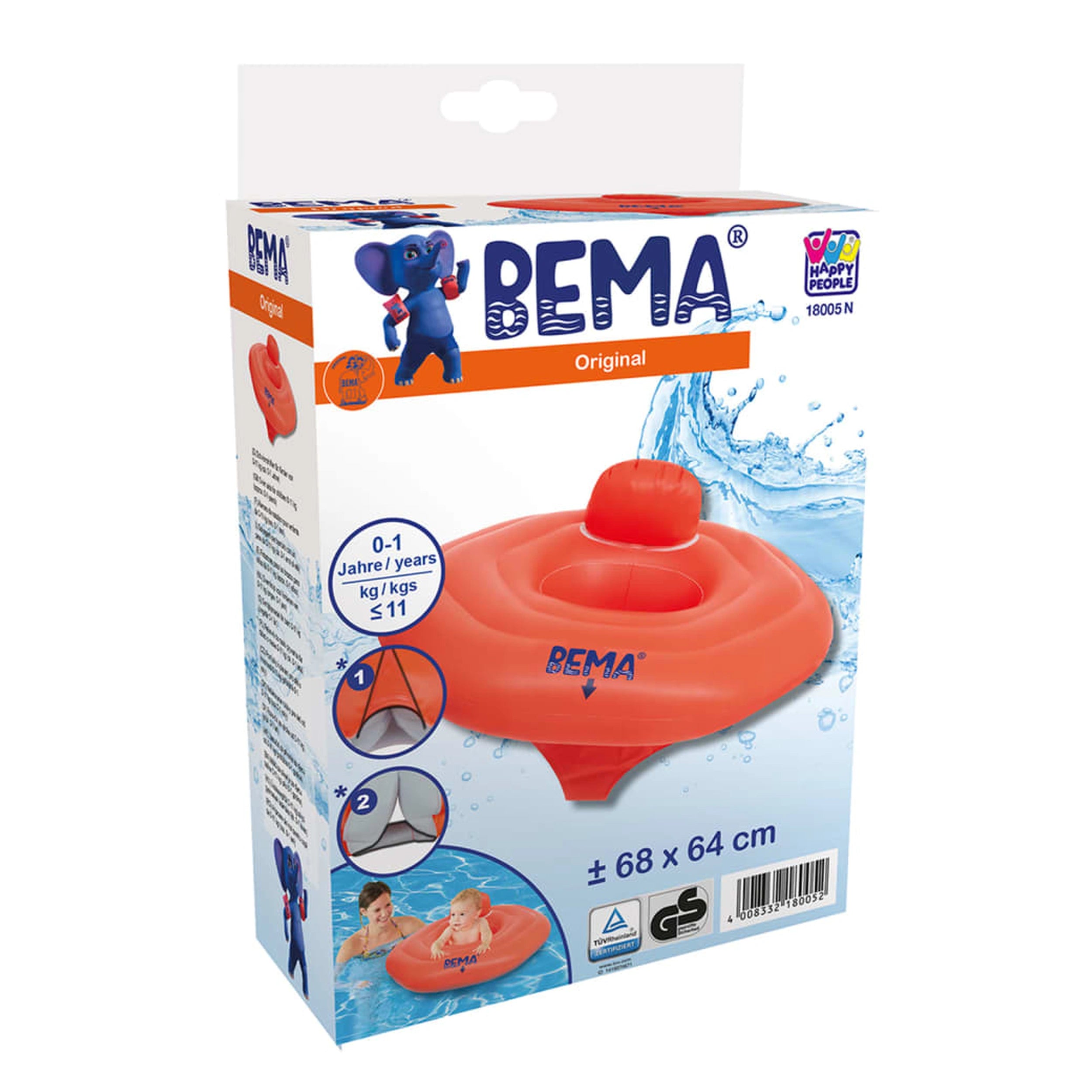 Happy People - Bema Baby Swimming Seat 68X64Cm
