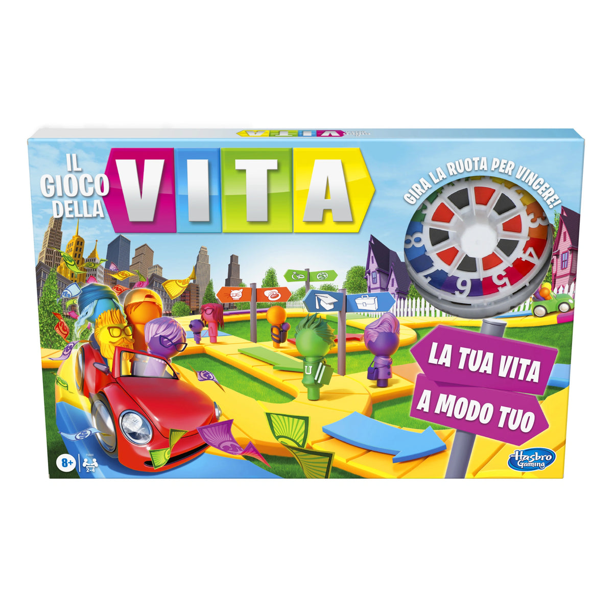 Hasbro-Gaming-Le-Jeu-De-La-Vie-Jeux-De-Plateau