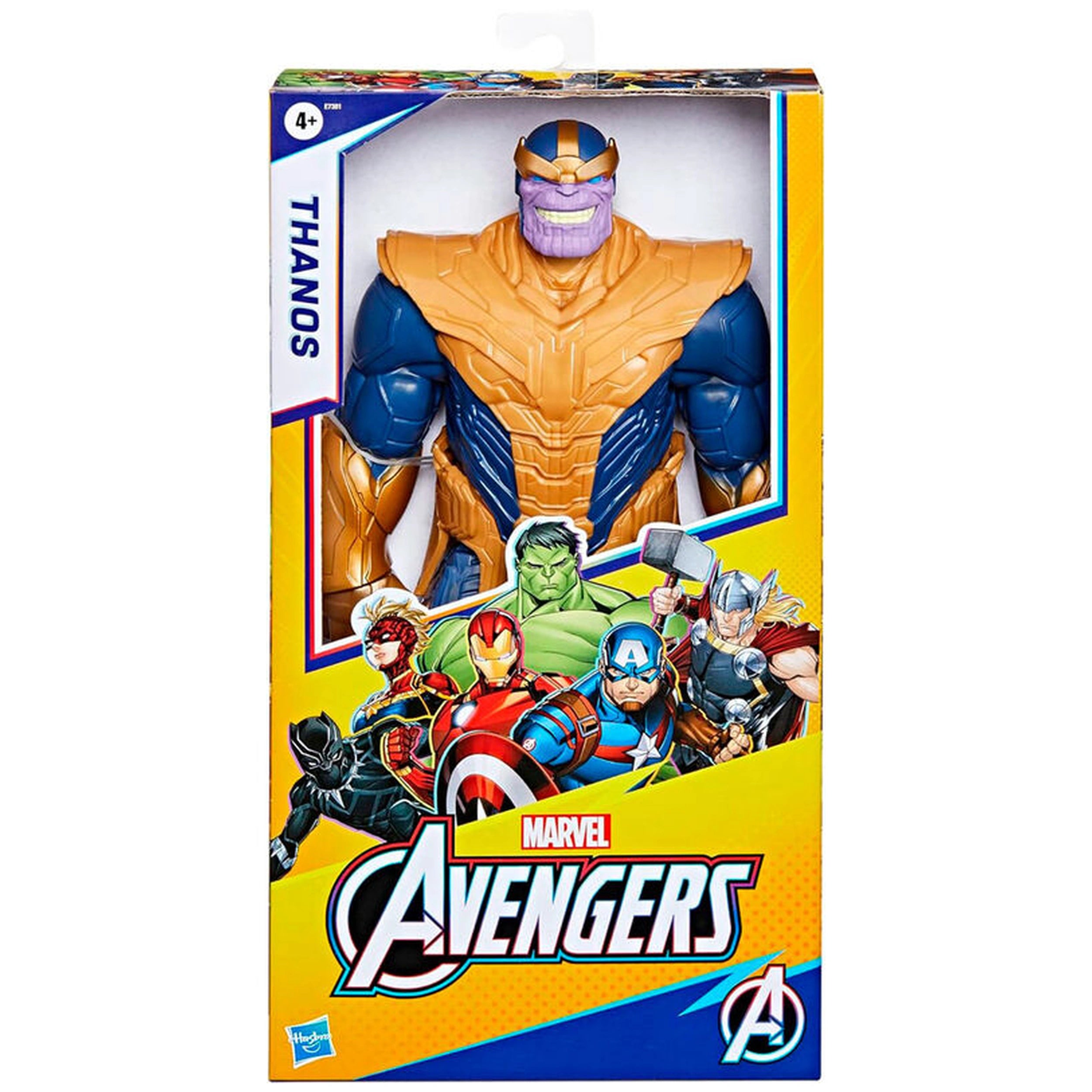 Hasbro - Marvel Avengers Titan Hero Thanos Figurines d'Action et Jouets Deluxe