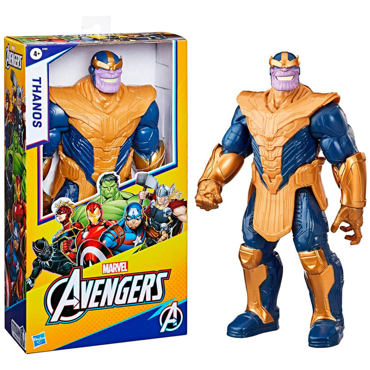 Hasbro - Marvel Avengers Titan Hero Thanos Figurines d'Action et Jouets Deluxe