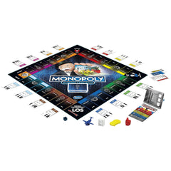 Hasbro - Monopoly Banking Cash Back Jeu de Société - Édition Allemande
