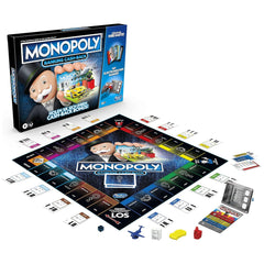 Hasbro - Monopoly Banking Cash Back Jeu de Société - Édition Allemande