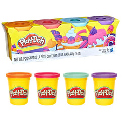 Hasbro - Play-Doh 4 Cans Pack - Arts & Crafts