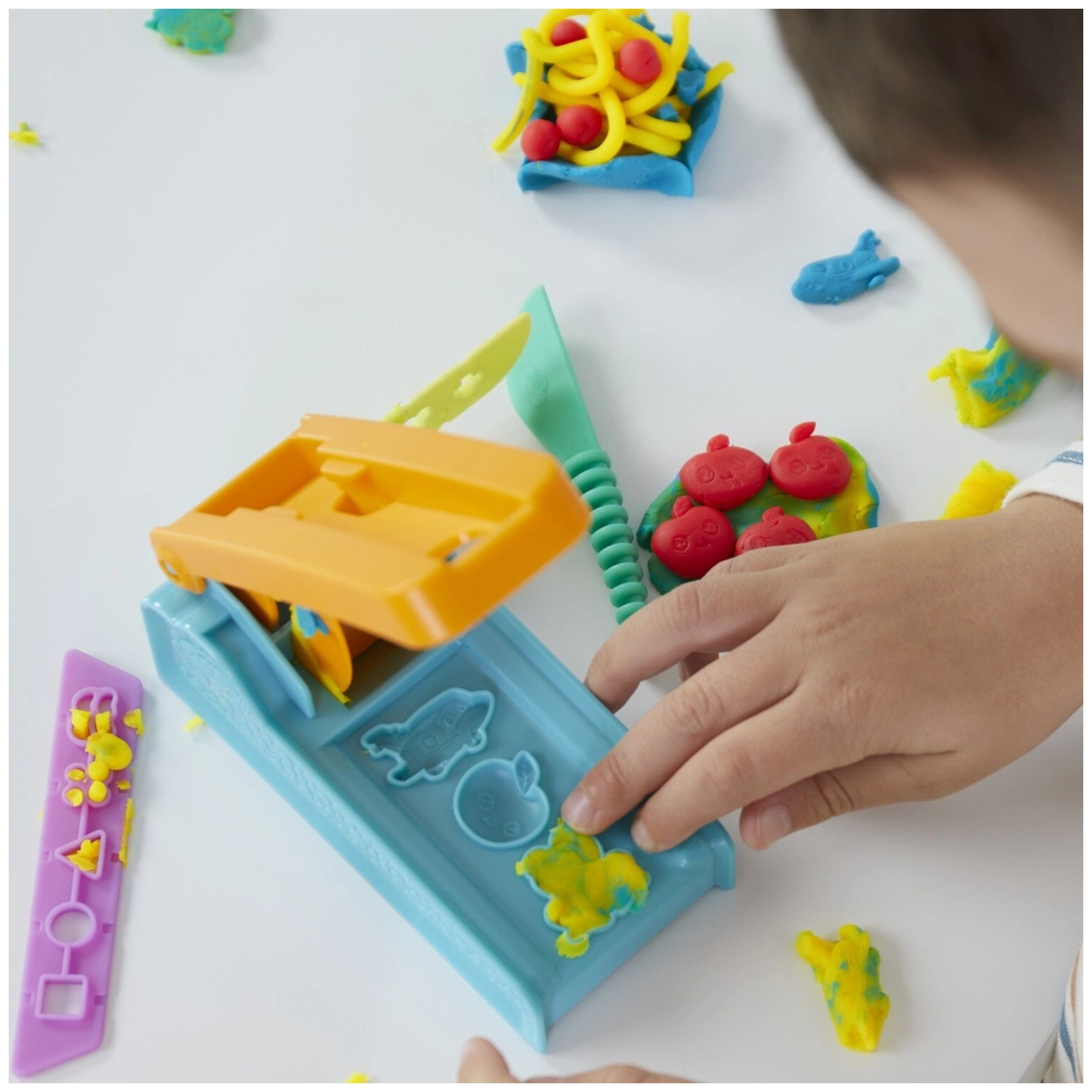 Hasbro - Play-Doh Fun Factory Set de Démarrage - Argile et Pâte à Modeler