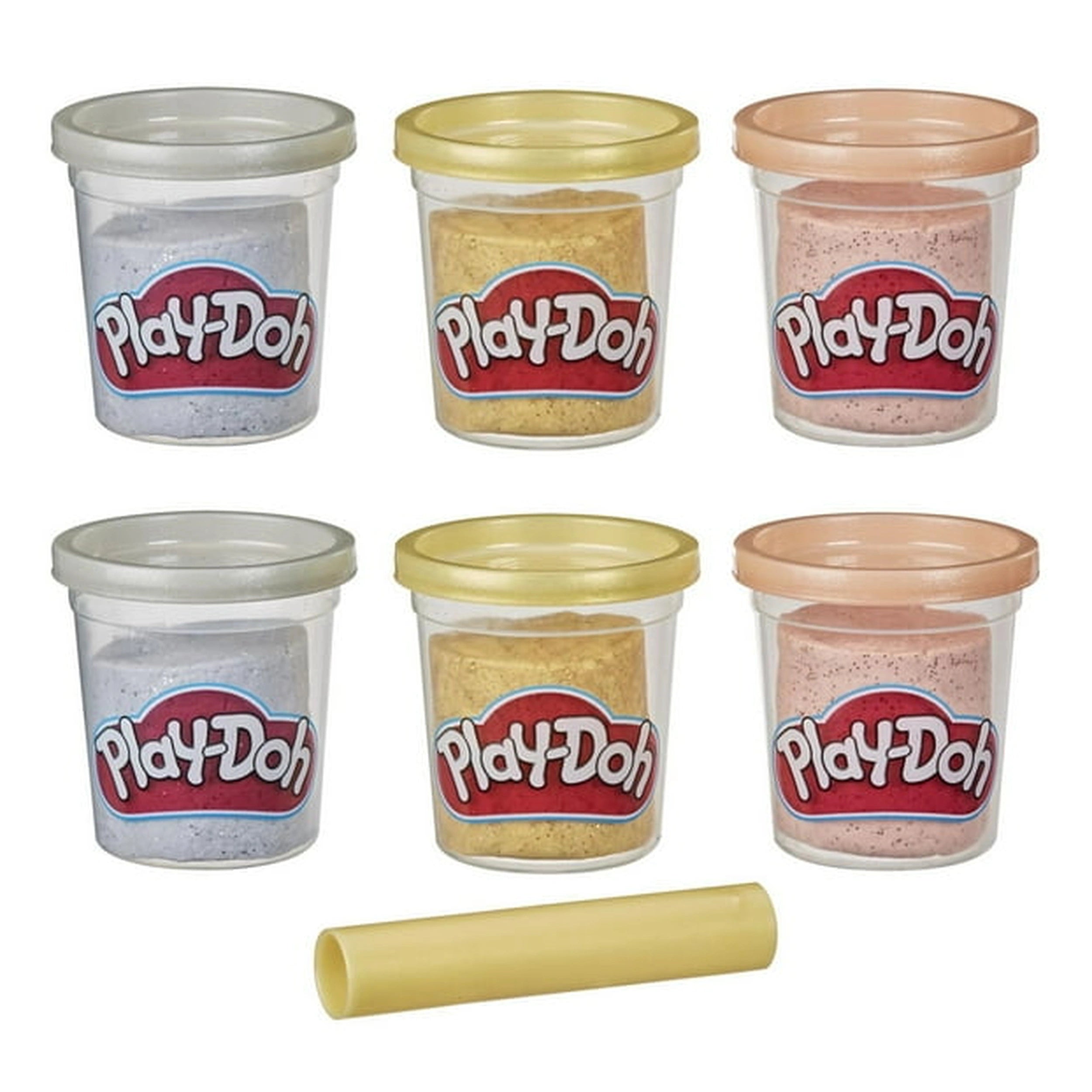 Hasbro - Collection de Pâte à Modeler Métalliques Play Doh - Argile et Pâte à Modeler