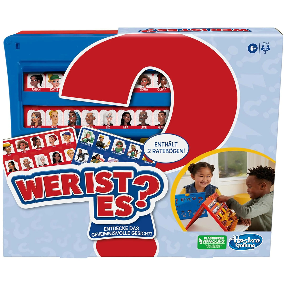 Hasbro - Qui Est-ce ? Jeu de Société - Édition Allemande
