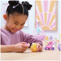 Hatchimals Alive Hatch N’ Stroll Playset with Stroller Toy and 2 Mini Figures