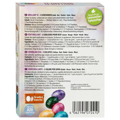 Heitmann - Loisirs créatifs - Kit de teinture Brillant-Ei - Éclat bijou - 8 Ans+