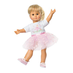 Heless - Robe de ballerine Maria Taille 35-45 Cm - Ensembles de jeu de poupées et figurines