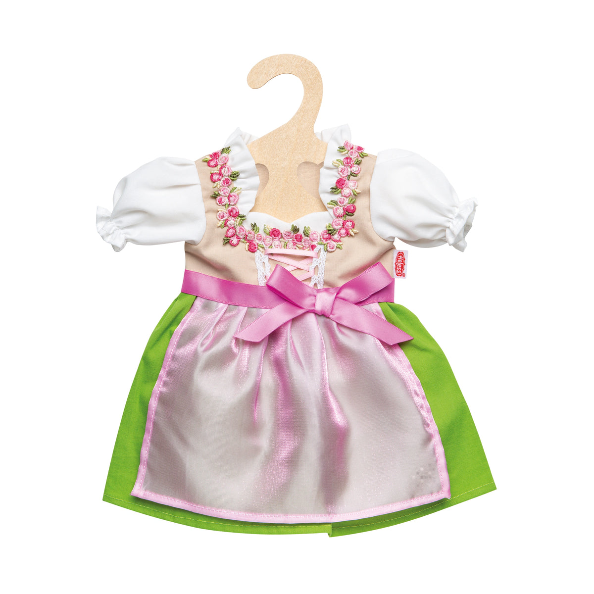 Heless - Dirndl Heidi Taille 35-45 Cm - Ensembles de jeu de poupées et figurines