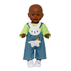 Heless - Dolls - Bunny Lou Doll Clothing Set - 3 Years - Cheerful Design