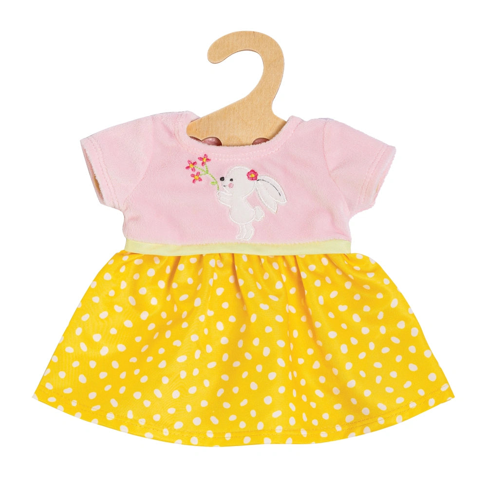 Heless - Dolls - Bunny Lou Doll Dress - Fluffy Top - 18M+ - Doll Accessory