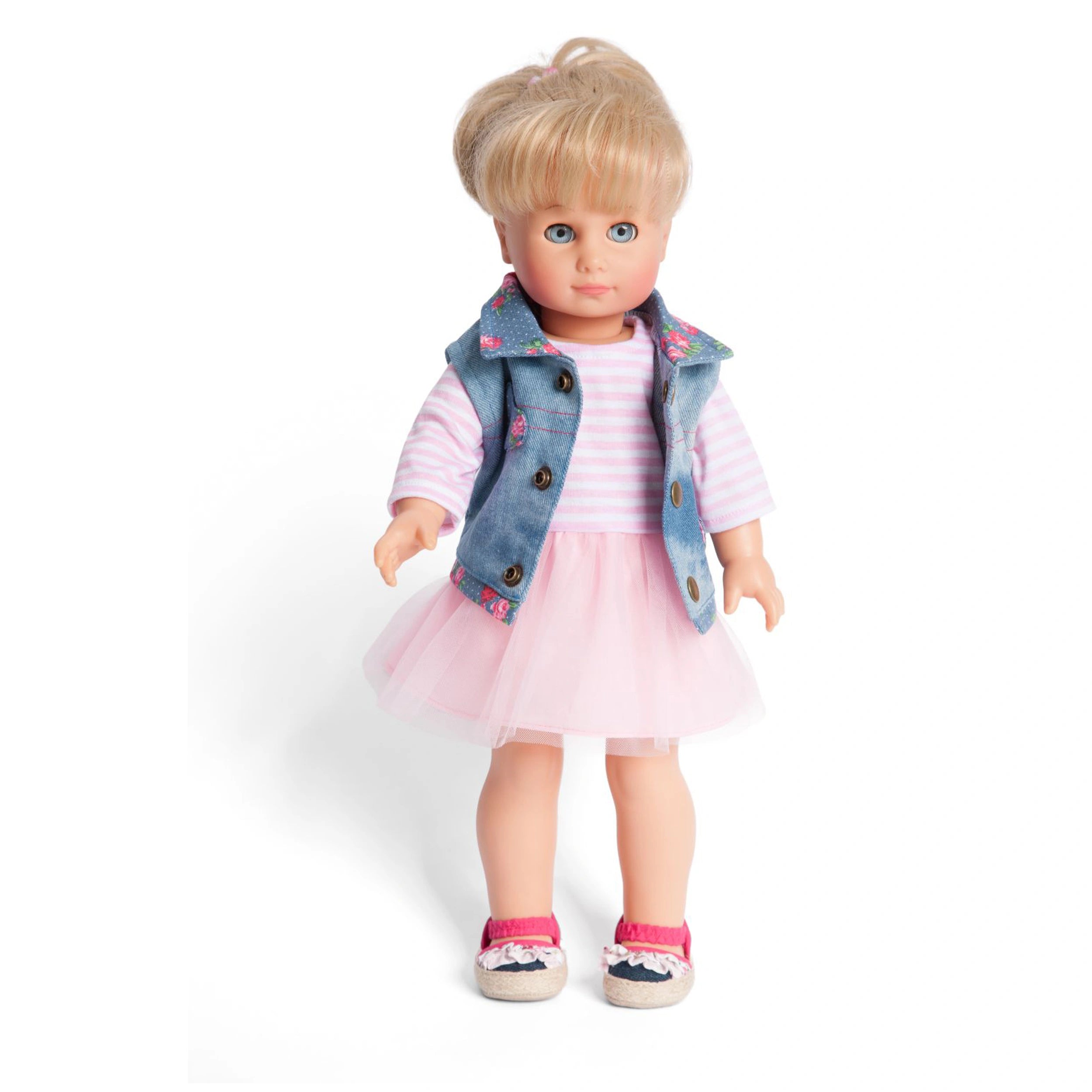Heless - Lace Dress With Denim Vest Size 35-45 Cm - Dolls Playsets And Toy Figures