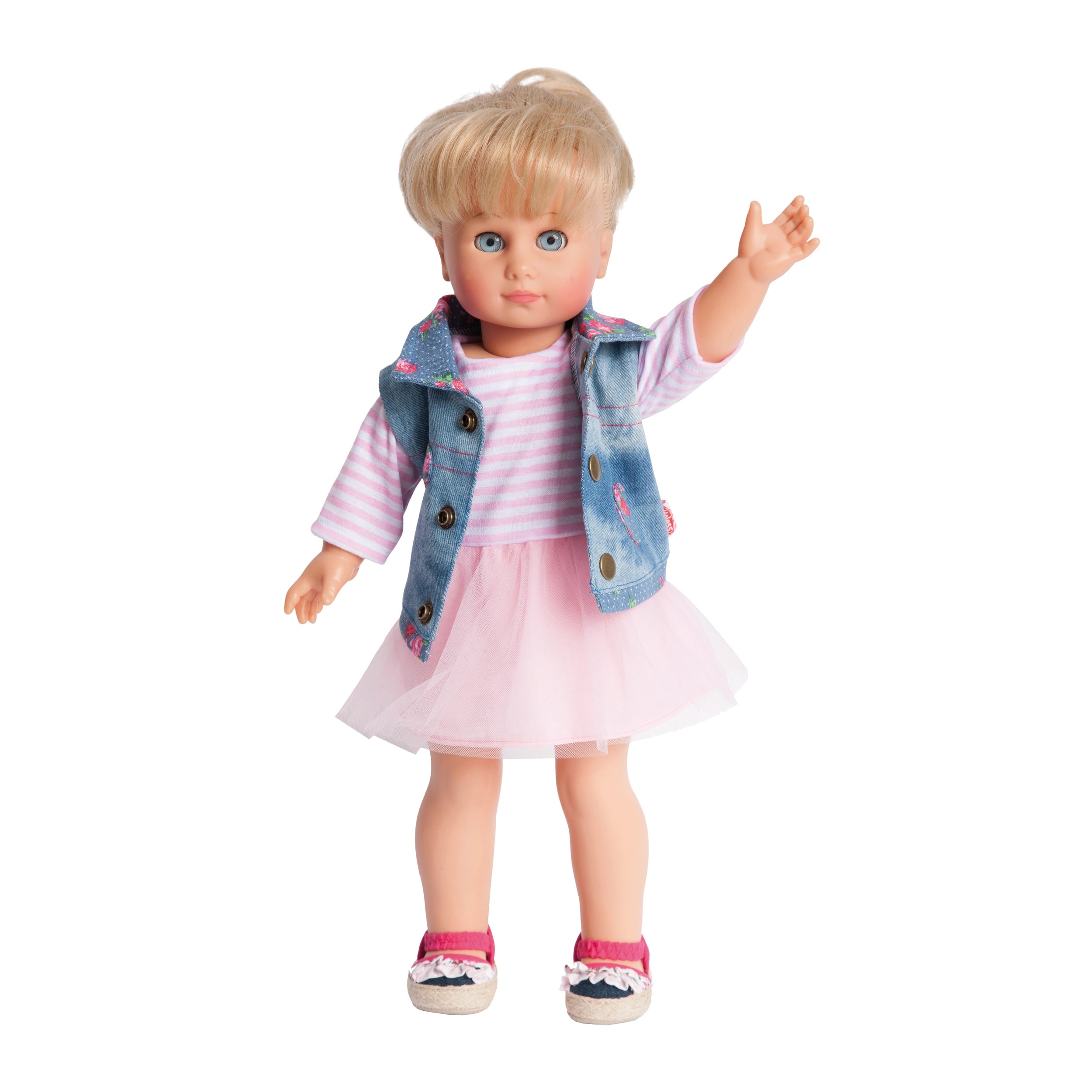 Heless - Lace Dress With Denim Vest Size 35-45 Cm - Dolls Playsets And Toy Figures