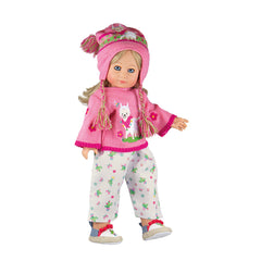 Heless - Pull avec pantalon Alpaca Oscar Taille 35-45 cm - Ensembles de jeu pour poupées et figurines