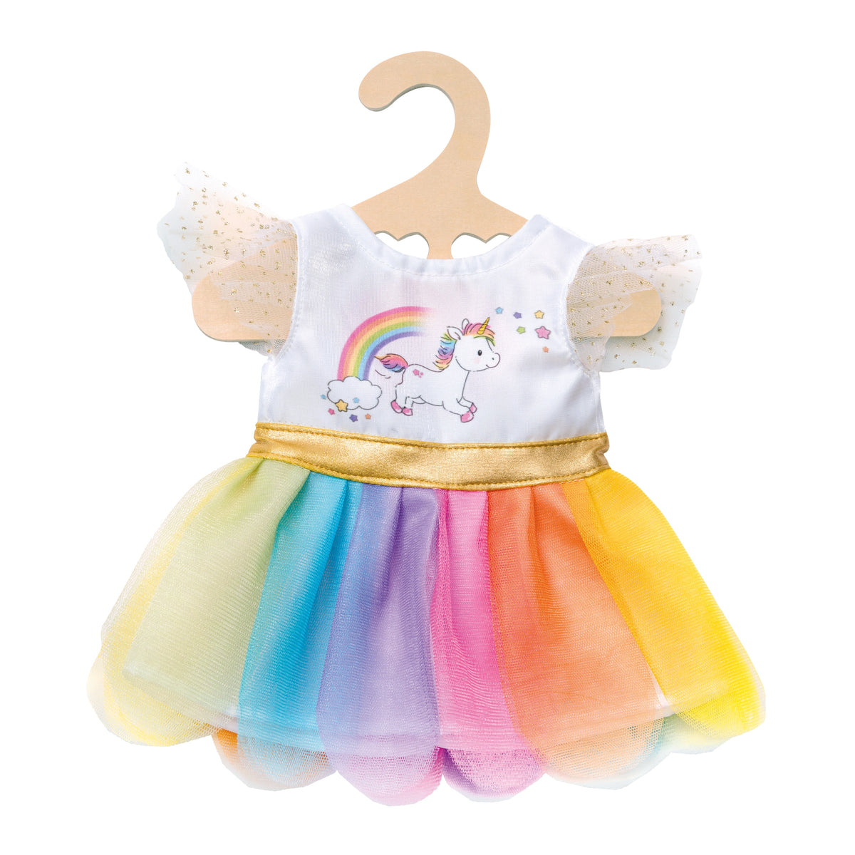 Heless - Robe Licorne Henry Taille 28-35Cm - Ensembles de Jeu pour Poupées et Figurines