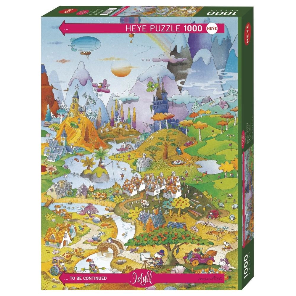 Heye - Puzzle By The Lake online kaufen - Guillermo Mordillo - Puzzle Age: +14 - HEY29987