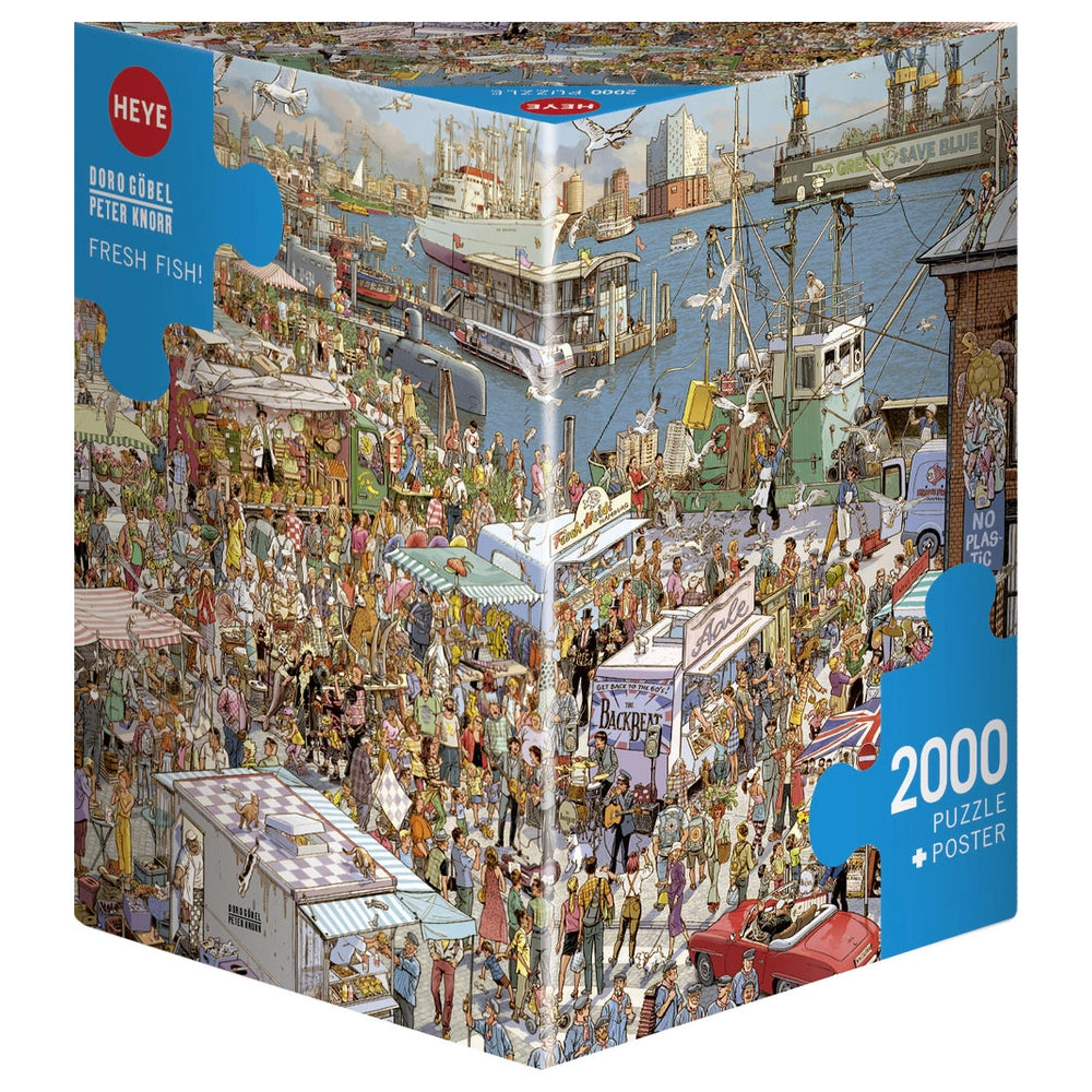 Heye - Puzzle Fresh Fish! online kaufen - Doro Göbel & Peter Knorr - Puzzle Age: +14 - HEY30025