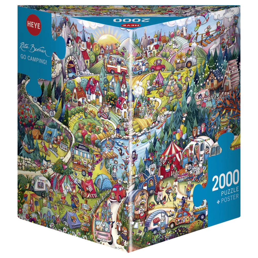 Heye - Puzzle Go Camping! online kaufen - Rita Berman - Puzzle Age: +14 - HEY29930