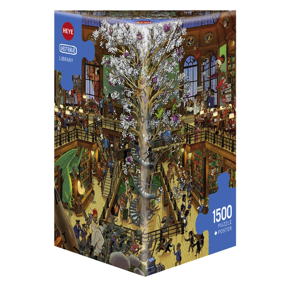 Heye - Puzzle Library Puzzle online kaufen - Uli Oesterle - Puzzle Age: +14 - HEY29840
